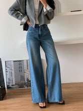 Load image into Gallery viewer, Retro High Waist Slimming Jeans Women