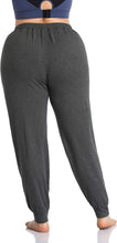 Load image into Gallery viewer, Women'S plus Size Casual Lounge Yoga Pants Comfy Relaxed Joggers Pants Drawstring with Pockets