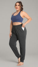 Load image into Gallery viewer, Women'S plus Size Casual Lounge Yoga Pants Comfy Relaxed Joggers Pants Drawstring with Pockets