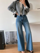 Load image into Gallery viewer, Retro High Waist Slimming Jeans Women