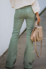 Load image into Gallery viewer, High Rise Bell Bottom Denim Pants