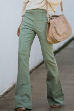 Load image into Gallery viewer, High Rise Bell Bottom Denim Pants