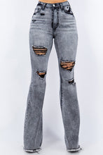 Load image into Gallery viewer, Storm Bell Bottom Jean in Grey